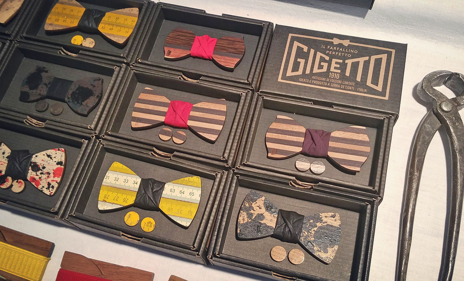 papillon legno Gigetto ancona
