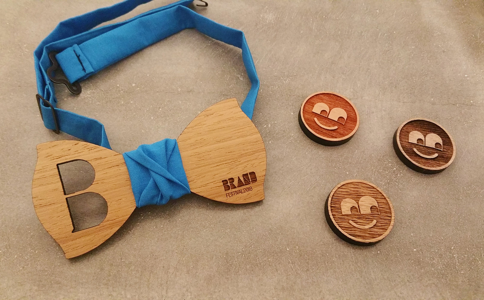 papillon legno Gigetto brand festival
