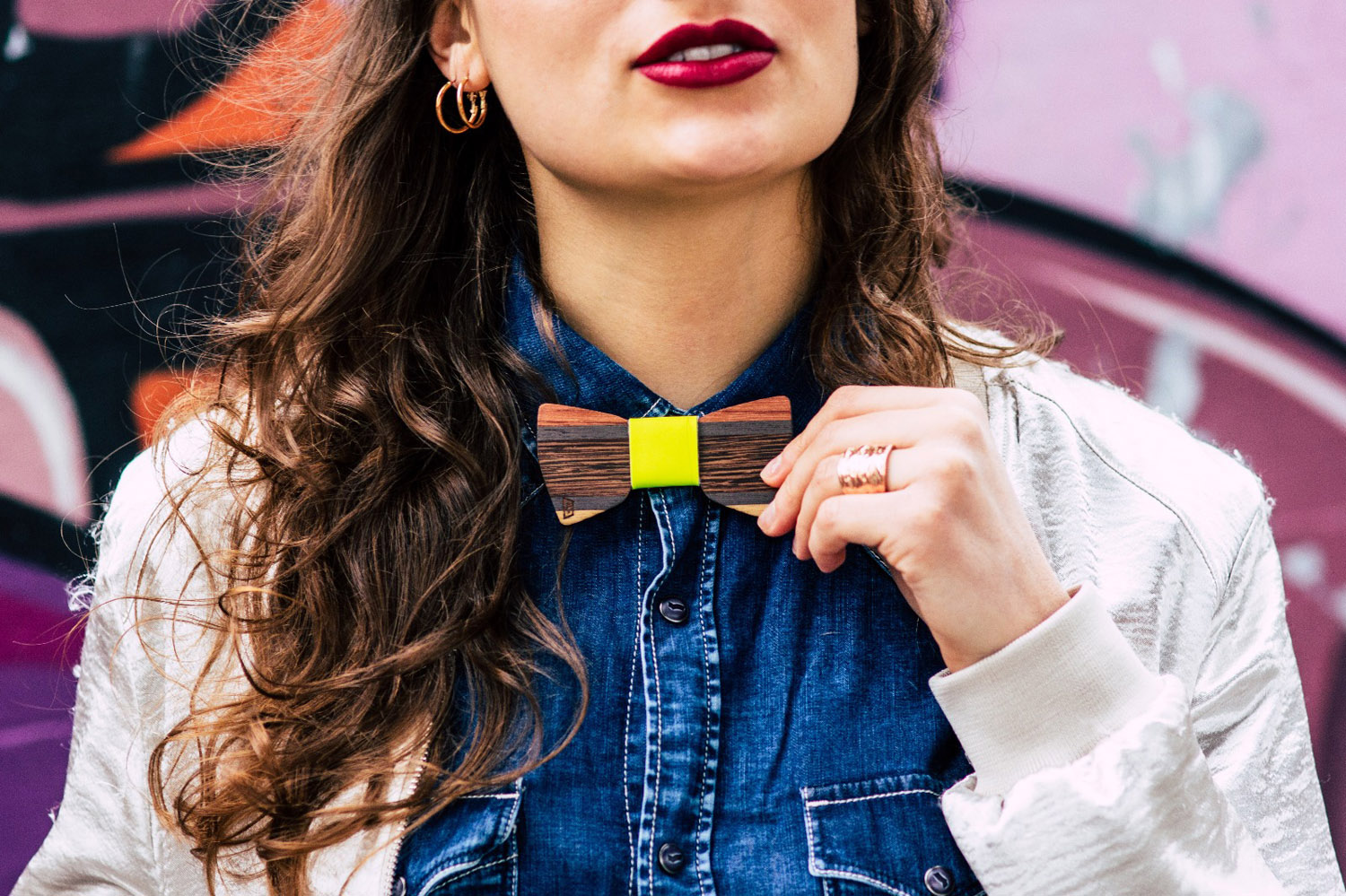 papillon legno Gigetto street fashion