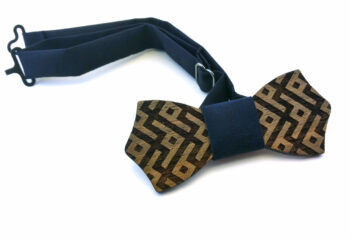 papillon legno blu geometrico gigetto