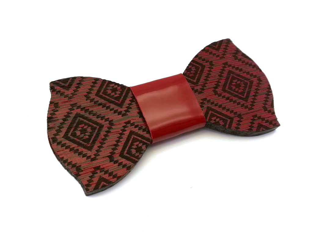 papillon-legno-pattern-quadrati-ondine-wenge-ecorosso