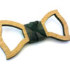 papillon legno gigetto verde militare