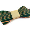 papillon-legno-gigetto-basic-allungato-verde-oro