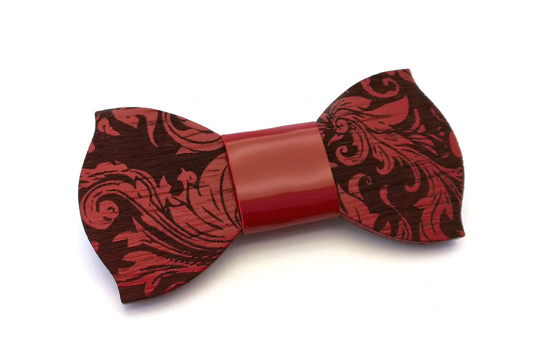 papillon-legno-gigetto-foglia-rosso