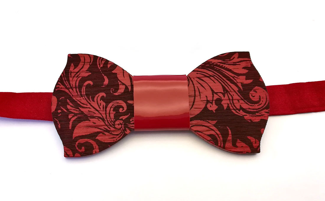 papillon-legno-gigetto-foglia-rosso