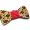 gigetto papillon in legno fenicotteri rosso classico1