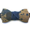 gigetto papillon legno action painting blu classico jeans