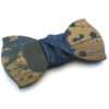 gigetto papillon legno action painting blu classico jeans1