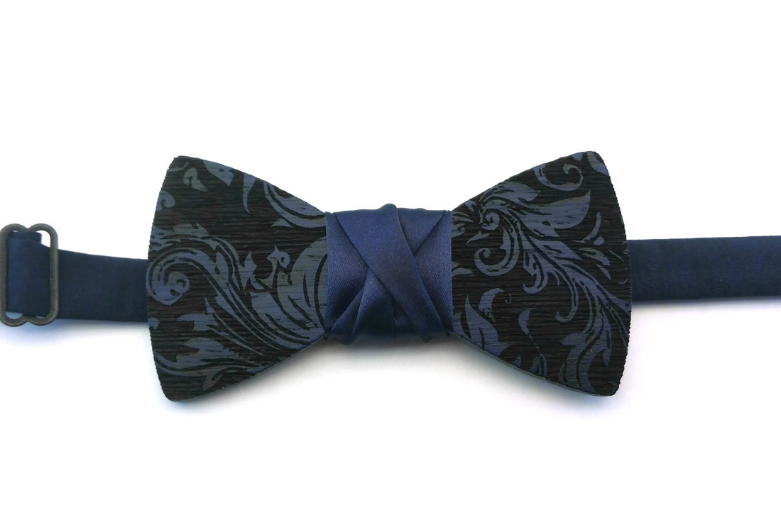 gigetto papillon legno gigetto papillon legno barocco blu nero raso1
