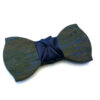 papillon in legno action painting blu gigetto2