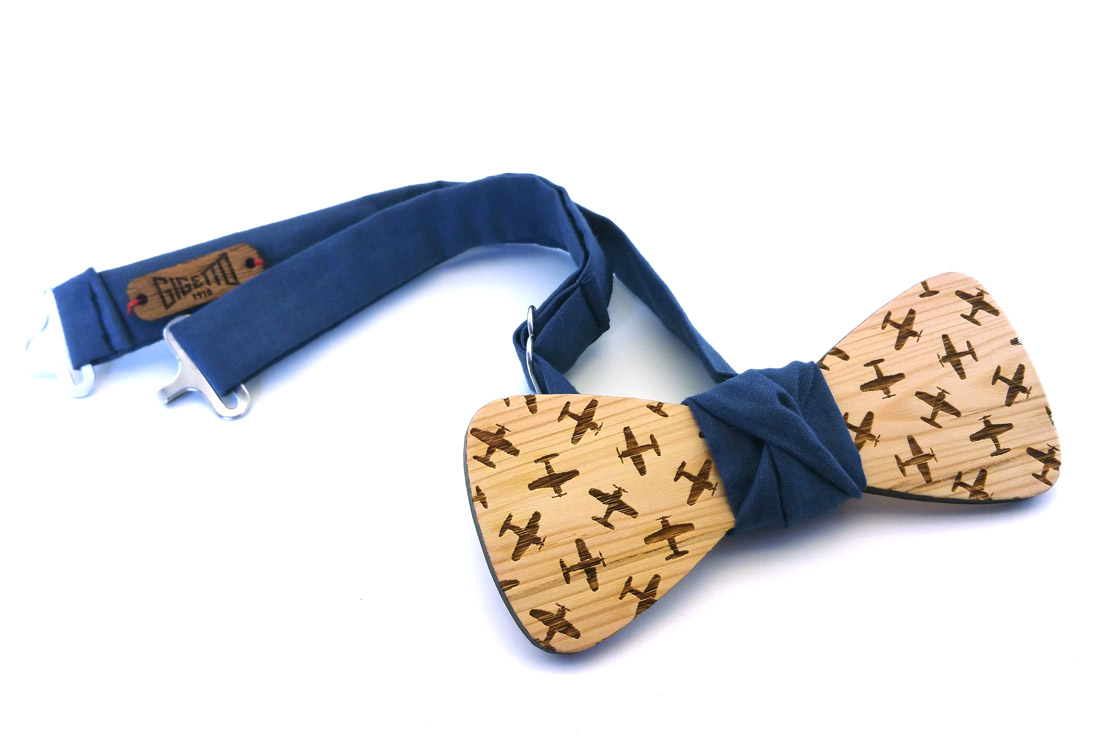 papillon in legno aeroplani navy gigetto papillon in legno aeroplani navy gigetto