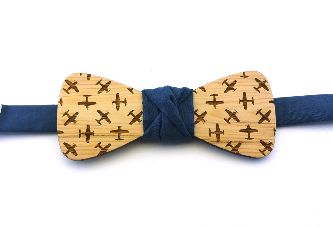 papillon in legno aeroplani navy gigetto papillon in legno aeroplani navy gigetto2
