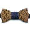 papillon in legno ancore blu gigetto1 papillon in legno ancore blu gigetto