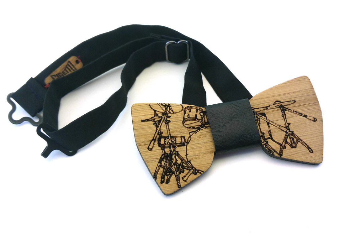 papillon in legno batteria nero gigetto papillon in legno batteria nero gigetto