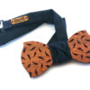 papillon in legno peperoncini blu gigetto1 papillon in legno peperoncini blu gigetto
