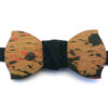 papillon in legno schizzi rosso nero gigetto papillon in legno schizzi rosso nero gigetto
