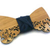 papillon legno ciliegio barocco blu gigetto