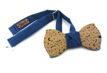 papillon legno costellazioni blu gigetto