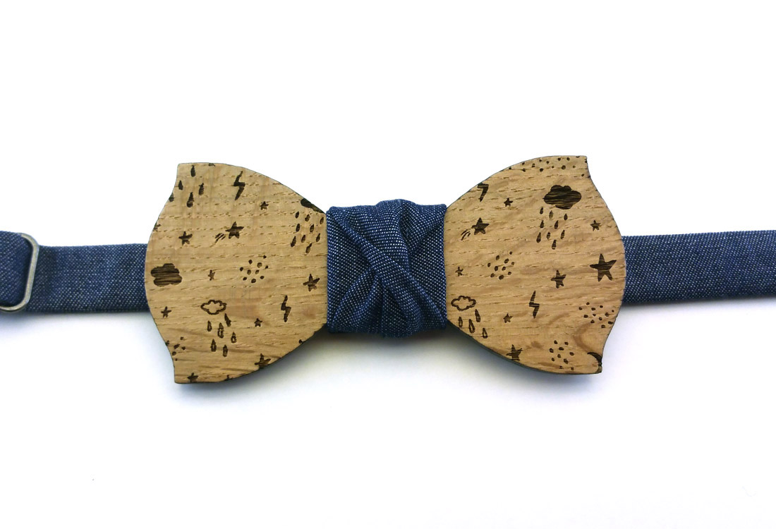 papillon legno jeans meteo gigetto