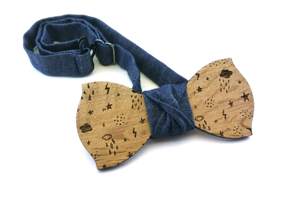 papillon legno jeans meteo gigetto