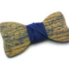 papillon legno teak sfumato blu gigetto