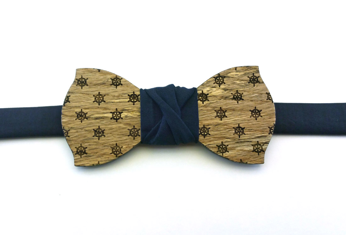 papillon legno timone rovere gigetto