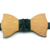 papillon legno verde militare gigetto