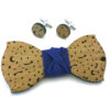 papillon legno gemelli costellazioni blu Gigetto