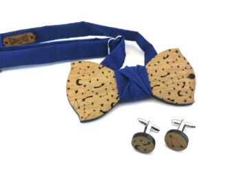 papillon legno gemelli costellazioni blu Gigetto