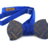 papillon legno maiolica blu Gigetto