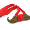 papillon legno sughero baffo rosso