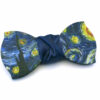papillon legno van gogh notte stellata dipinto a mano Gigetto