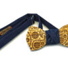 papillon legno Gigetto farfallino abete paisley jeans