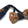 papillon legno Gigetto puzzle mogano jeans
