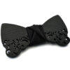 papillon legno barocco nero Gigetto cotone