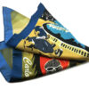 bandana seta blu rosso giallo montecarlo auto corse racing vintage Gigetto