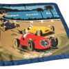 bandana seta blu rosso giallo montecarlo auto corse racing vintage Gigetto