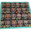 fazzoletto-taschino-seta-pochette-skull-teschi-messicani-mexico-fantasia-fiori-Gigetto