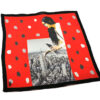 fazzoletto taschino pochette Gigetto Lorenzo Brambilla città rosso pois