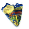 fazzoletto taschino pochette Gigetto Van Gogh barche