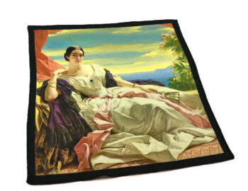 fazzoletto taschino pochette Gigetto dama distesa