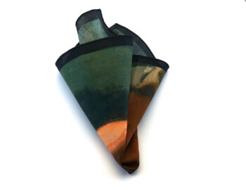 fazzoletto taschino pochette Gigetto dandy cappello baffi