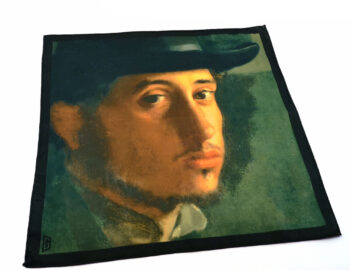 fazzoletto taschino pochette Gigetto dandy cappello baffi
