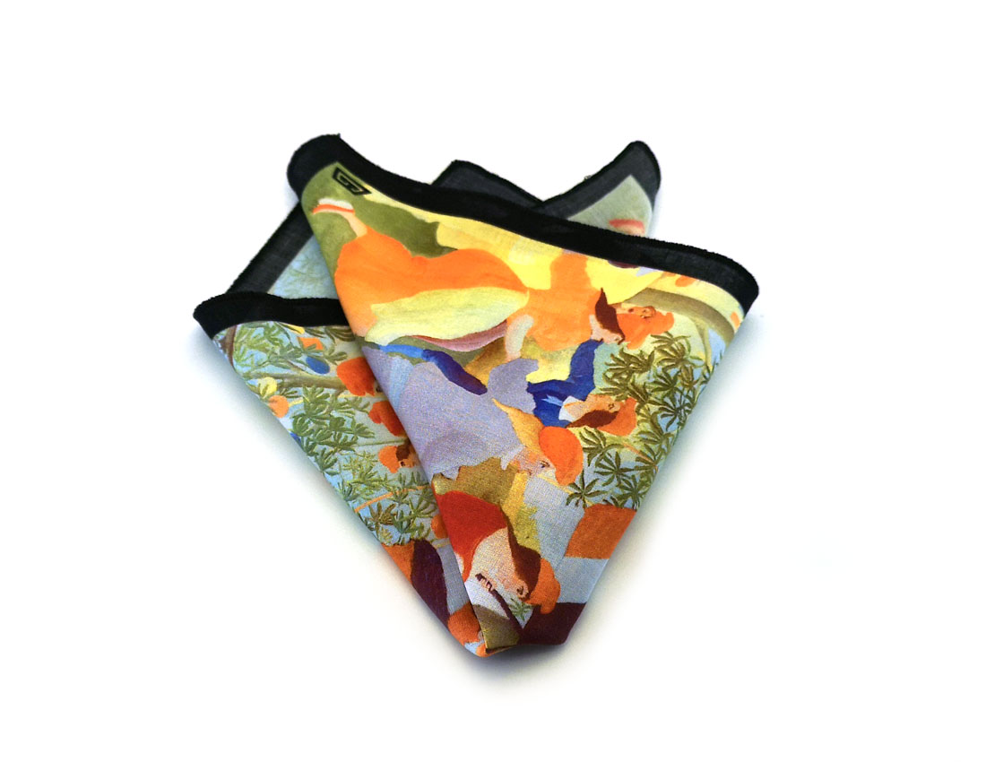 fazzoletto taschino pochette Gigetto festa danza.