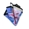 fazzoletto taschino pochette Gigetto fiori giglio bianco rosso
