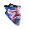 fazzoletto taschino pochette Gigetto giglio bianco rosso
