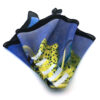 fazzoletto taschino pochette Gigetto giglio black white blu