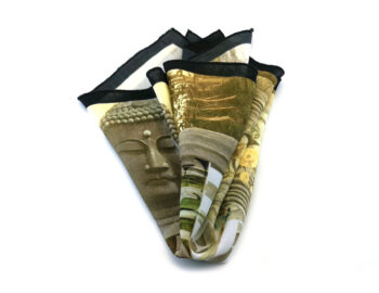 fazzoletto taschino pochette Gigetto japan buddha there here