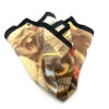 fazzoletto taschino pochette Gigetto japan ombrello di carta e lanterne happy crazy giallo