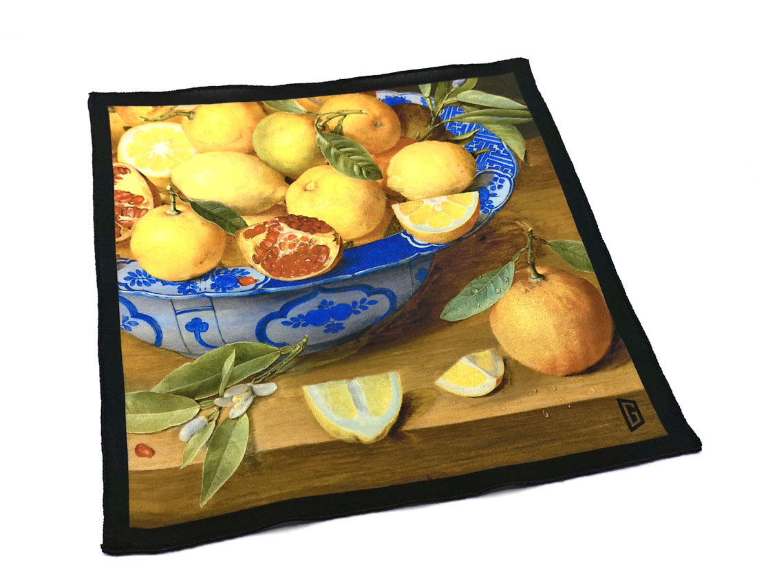 fazzoletto taschino pochette Gigetto limoni